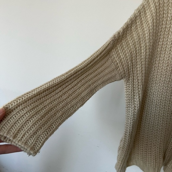 Cliche Chucky Beige Soft Knit Creme Beige Sweater Large - Picture 4 of 14